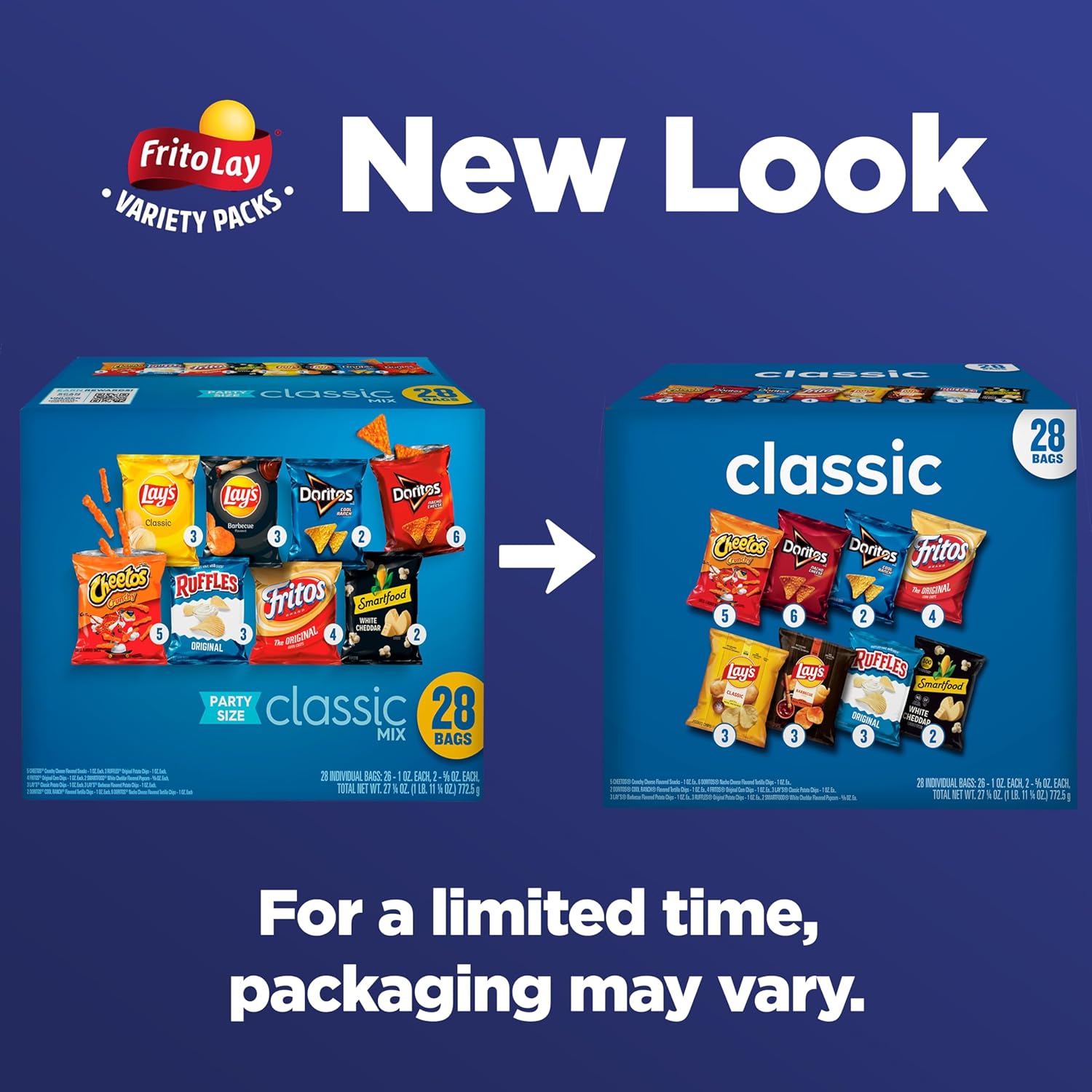 Frito-Lay Classic Mix Variety Pack, (28 Pack) (Assortment May Vary) - Image 5