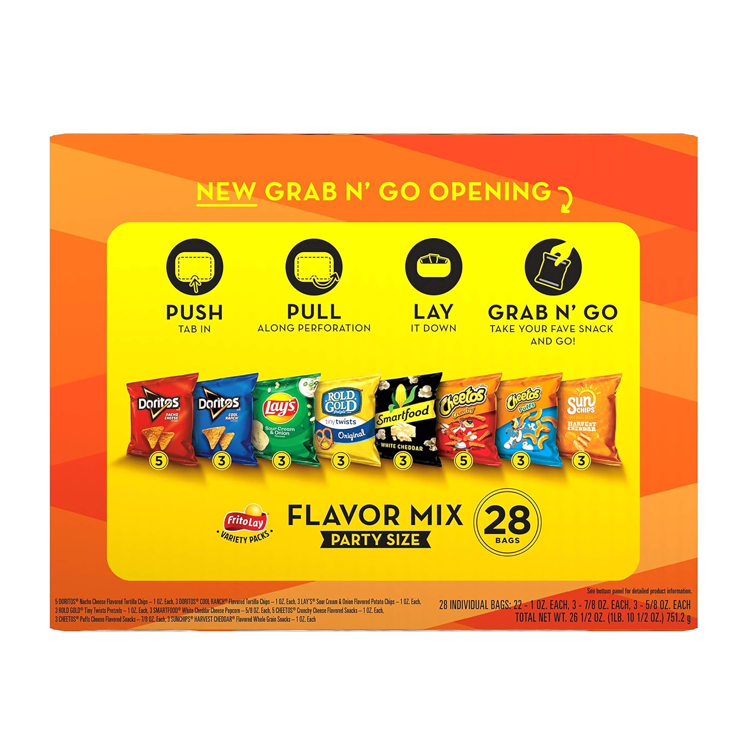Frito-Lay Variety Pack, Flavor Mix (28 Pack) - Image 4