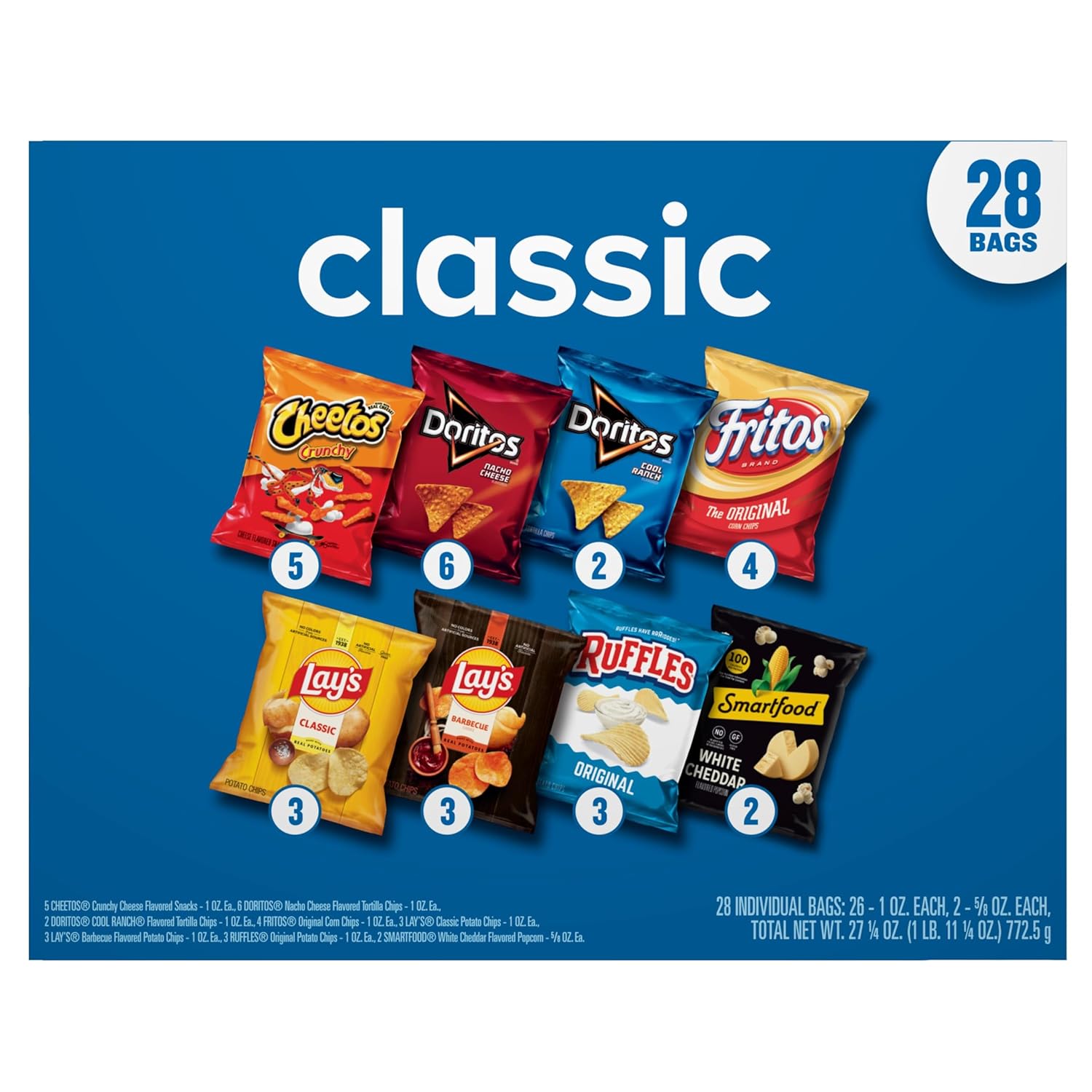 Frito-Lay Classic Mix Variety Pack, (28 Pack) (Assortment May Vary) - Image 4