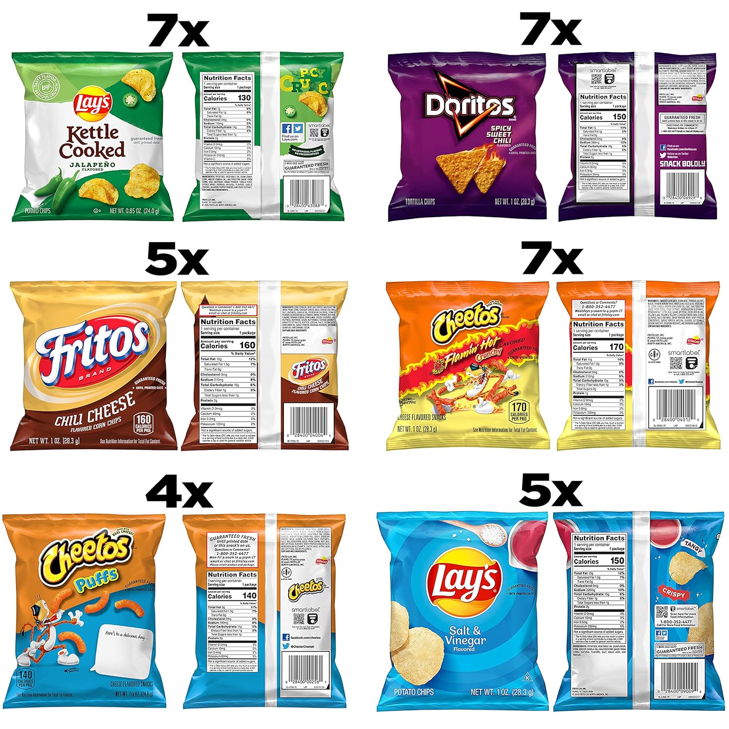 Frito-Lay Bold Mix Variety Pack, 35 Count - Image 4