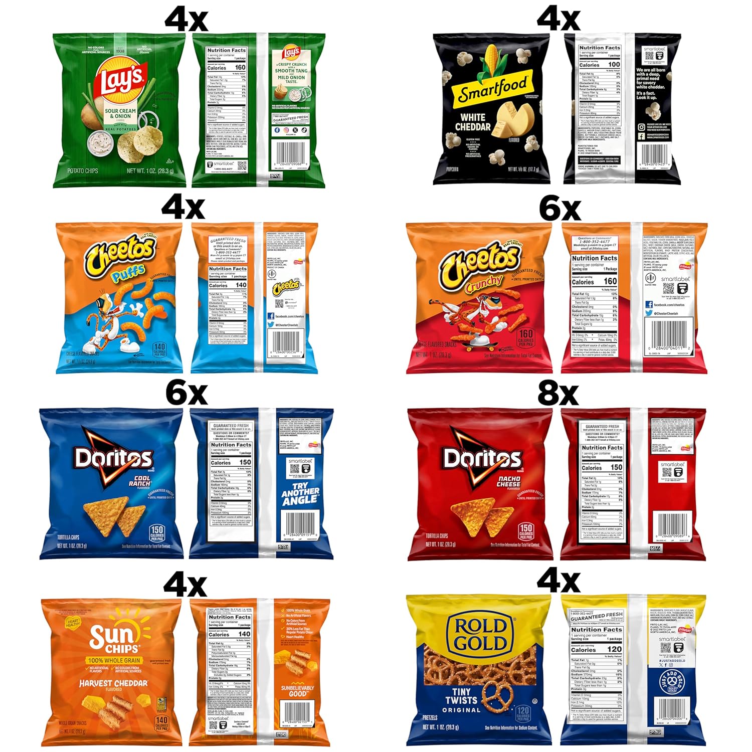 Frito-Lay Fun Times Mix Variety Pack, 40 Count - Image 4